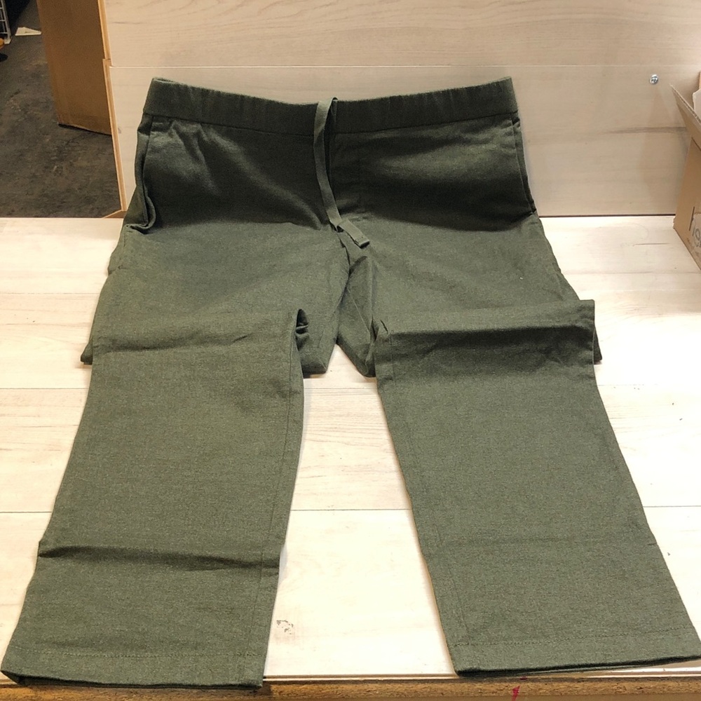 J. Crew Olive Green Flat-Front Men's Pants #C72